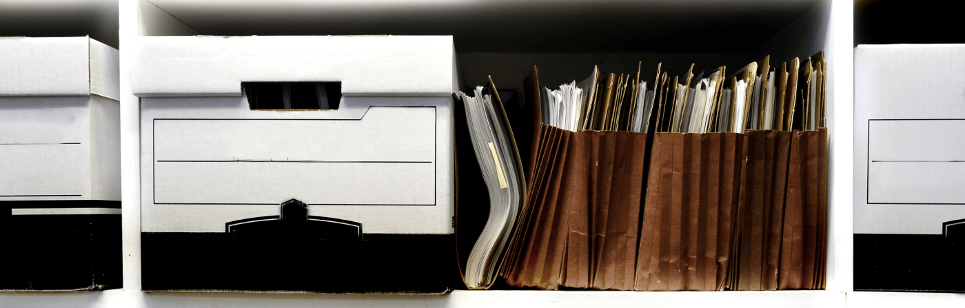 dry storage for business documents